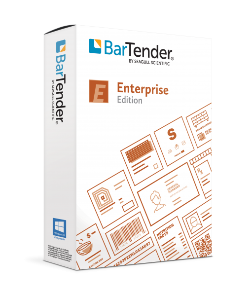 Seagull BarTender Enterprise Application Lizenz 1 Drucker