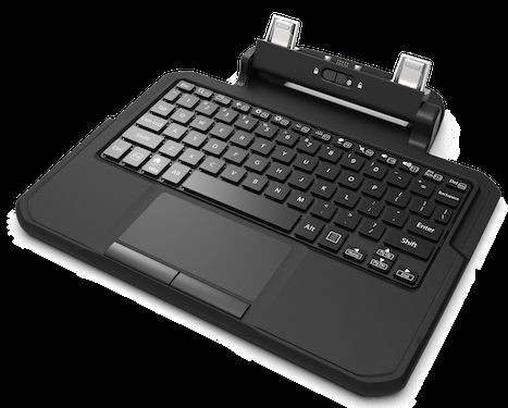Zebra 2-in-1 Tastatur, DE ET60, ET65