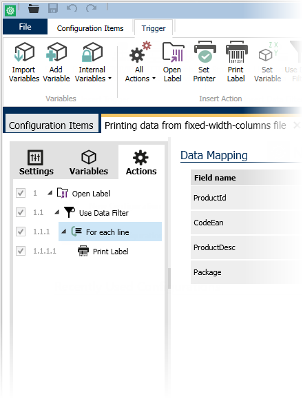 NiceLabel Label Cloud Essentials Cloud Database