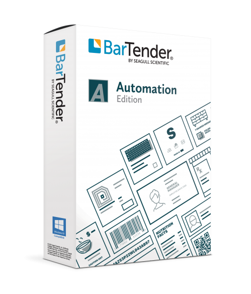 Seagull BarTender 2021 Automation Application Lizenz 10 Drucker