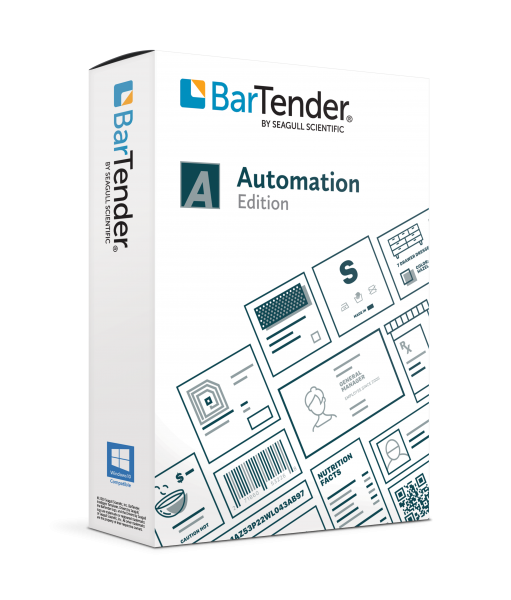 Seagull BarTender Automation Application Lizenz 5 Drucker