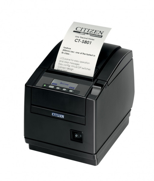 Citizen CT-S801II Kassendrucker 80mm schwarz