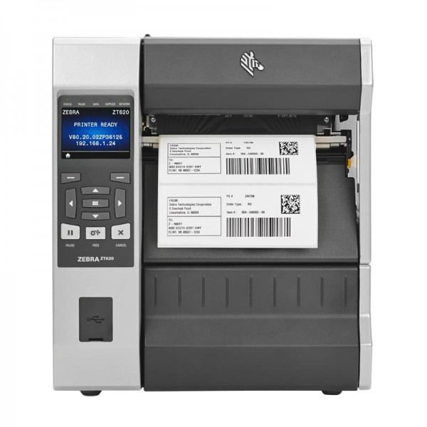 Zebra ZT620 Etikettendrucker 300dpi RFID Display