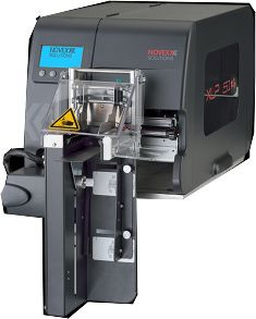 Novexx XLP 514 Etikettendrucker mit Textil Messer &amp; Stapler TCS 300dpi