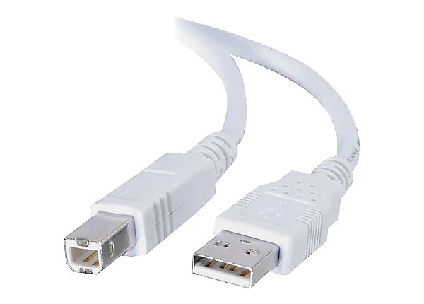 USB Kabel (A/B) 3m weiß