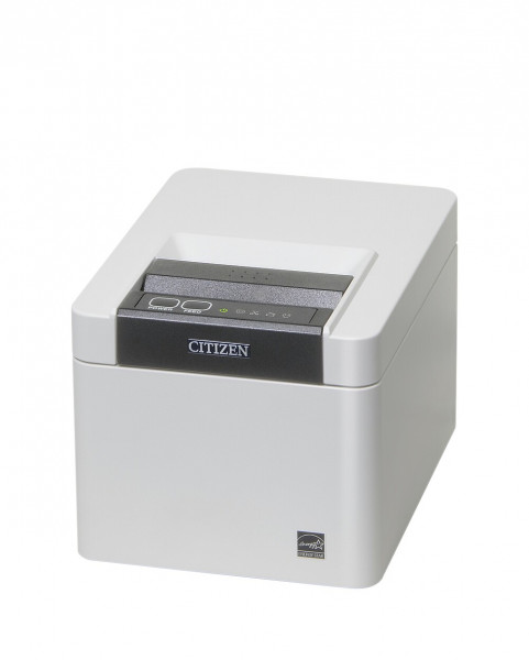 Citizen CT-E601 Kassendrucker USB USB-Host 8 Punkte/mm (203dpi) Cutter weiß