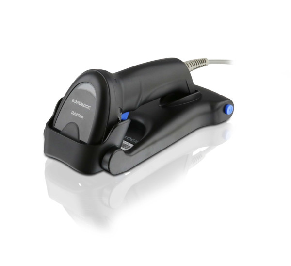 Datalogic QuickScan I QD2220 1D Barcodescanner USB KIT+ Ständer